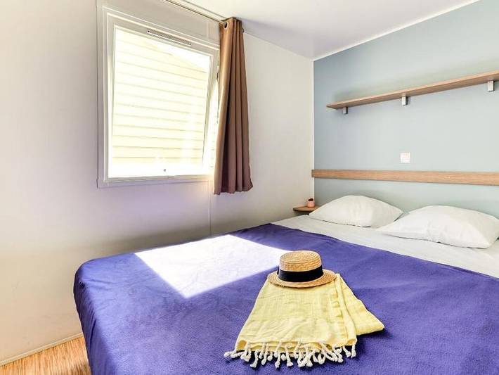Camping Argelès Vacances - Mobilhome 6 personnes - Pyrénées 3 Pièces 4/6 Personnes Climatisé + Tv in Côte Vermeille, Argelès-sur-Mer