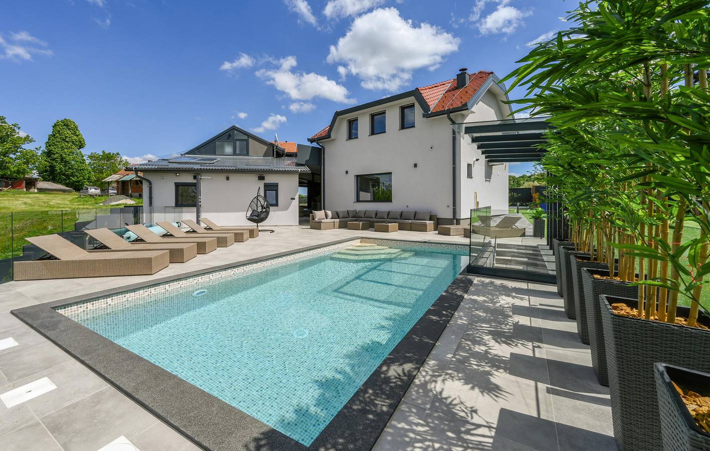 Charmante 2-Zimmer-Wohnung mit Pool und Terrasse in der Nähe des Zentrums von Ludbreg in Ludbreg, Varazdin