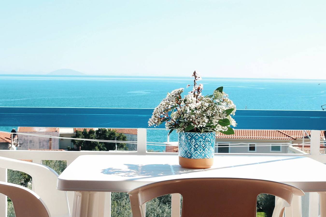 Ganze Wohnung, Meerblick - Selbstversorger-Apartment - Helen Nr. 1 in Xiropigado, Kynouria