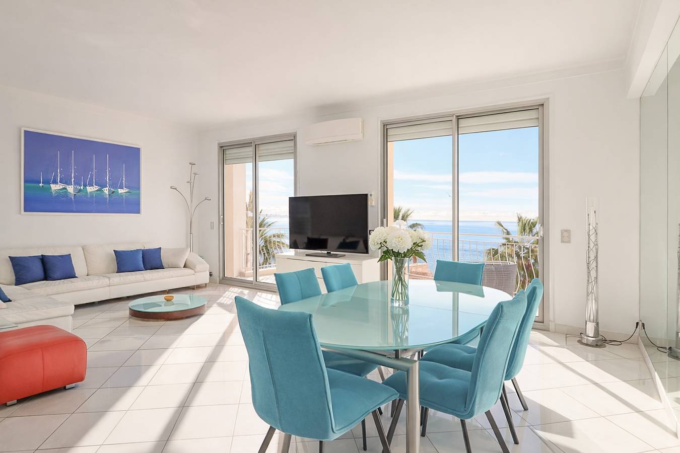 Hel lägenhet, Superbe apt Lumineux avec Vue Mer in Cannes, Medelhavskusten (Frankrike)