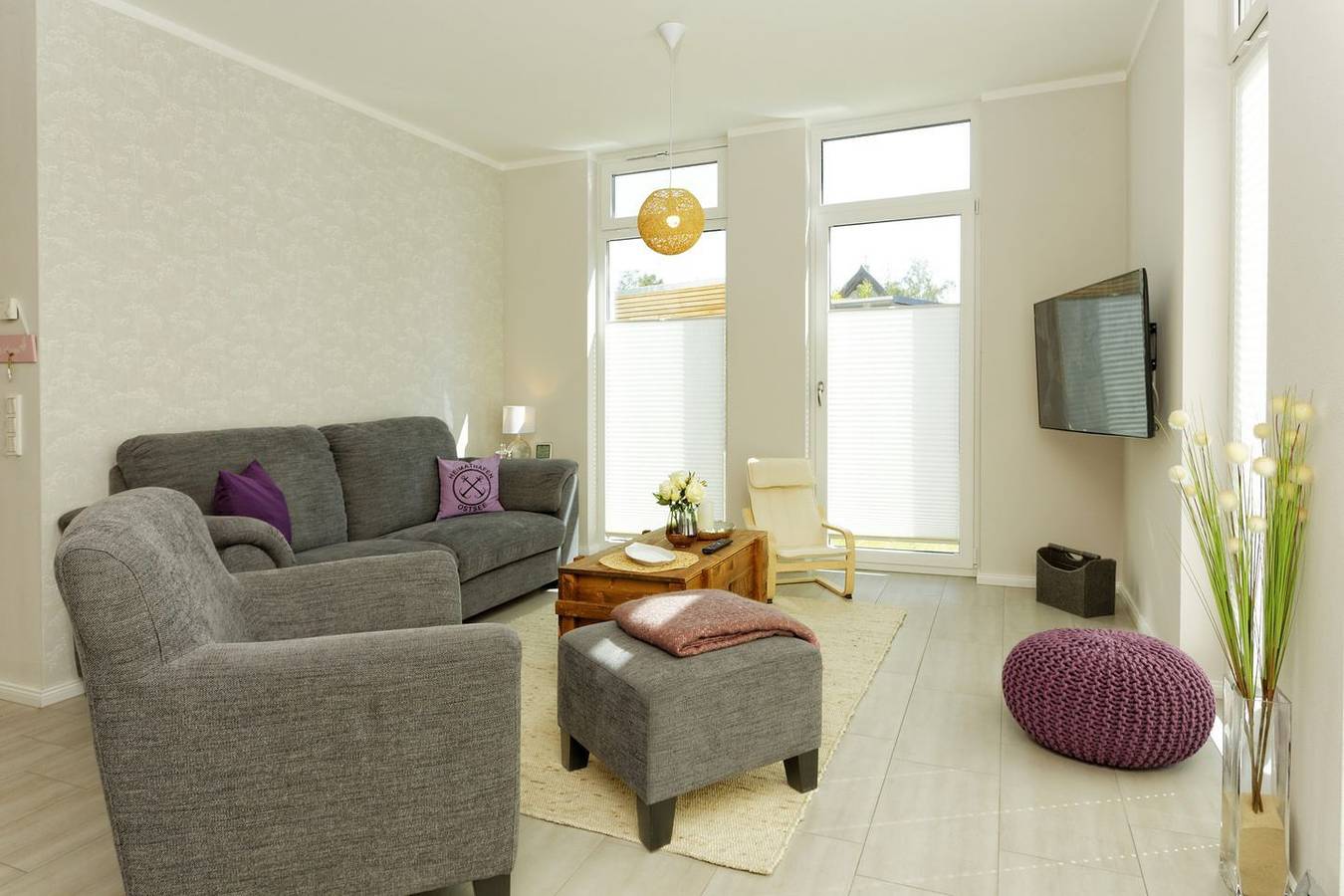 Apartamento entero, Schönes Apartment mit Sauna, Südlage auf Usedom im Ostseeland, Nähe Strand in Karlshagen, Usedomer Norden