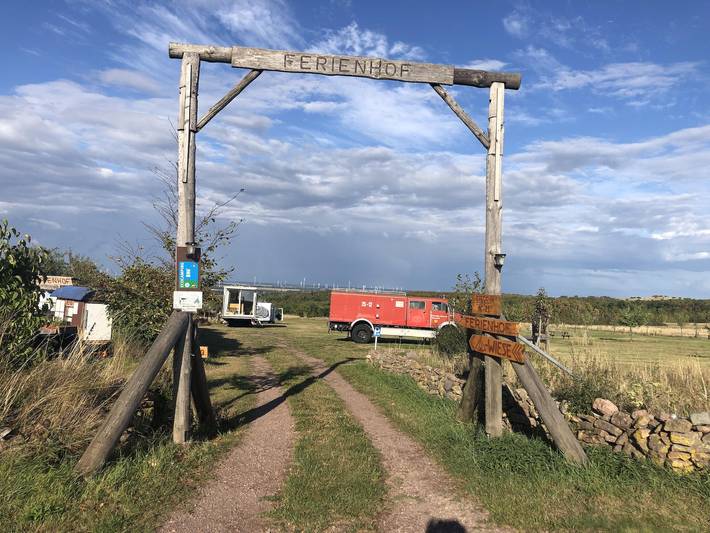 Camping für 2 Personen, mit Terrasse und Garten in Sachsen-Anhalt