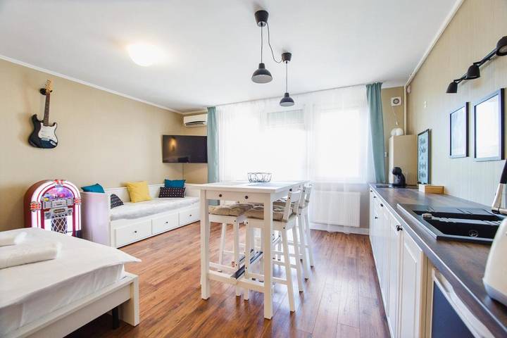 Appartement de vacances pour 4 personnes, avec vue et terrasse