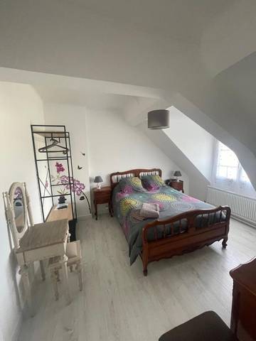 Chambre d’hôte pour 4 personnes, avec terrasse et jardin à Le Mans