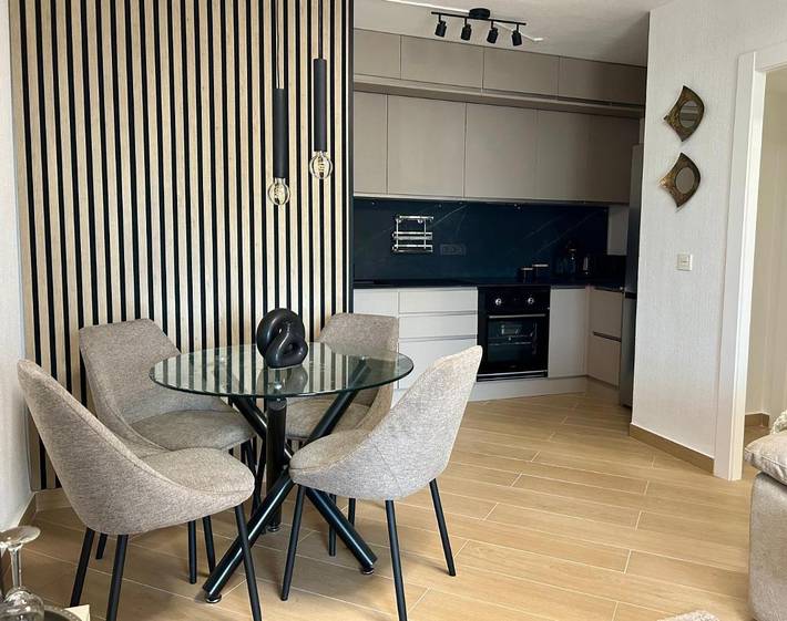 Gîte pour 4 personnes, avec vue et balcon ainsi que jardin et piscine à Cabo Roig - 4