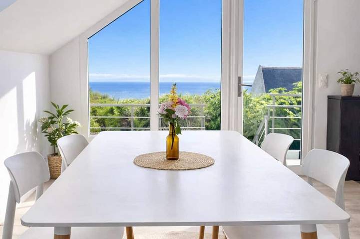 Gîte pour 2 personnes, avec jardin dans Plage de Plozevet