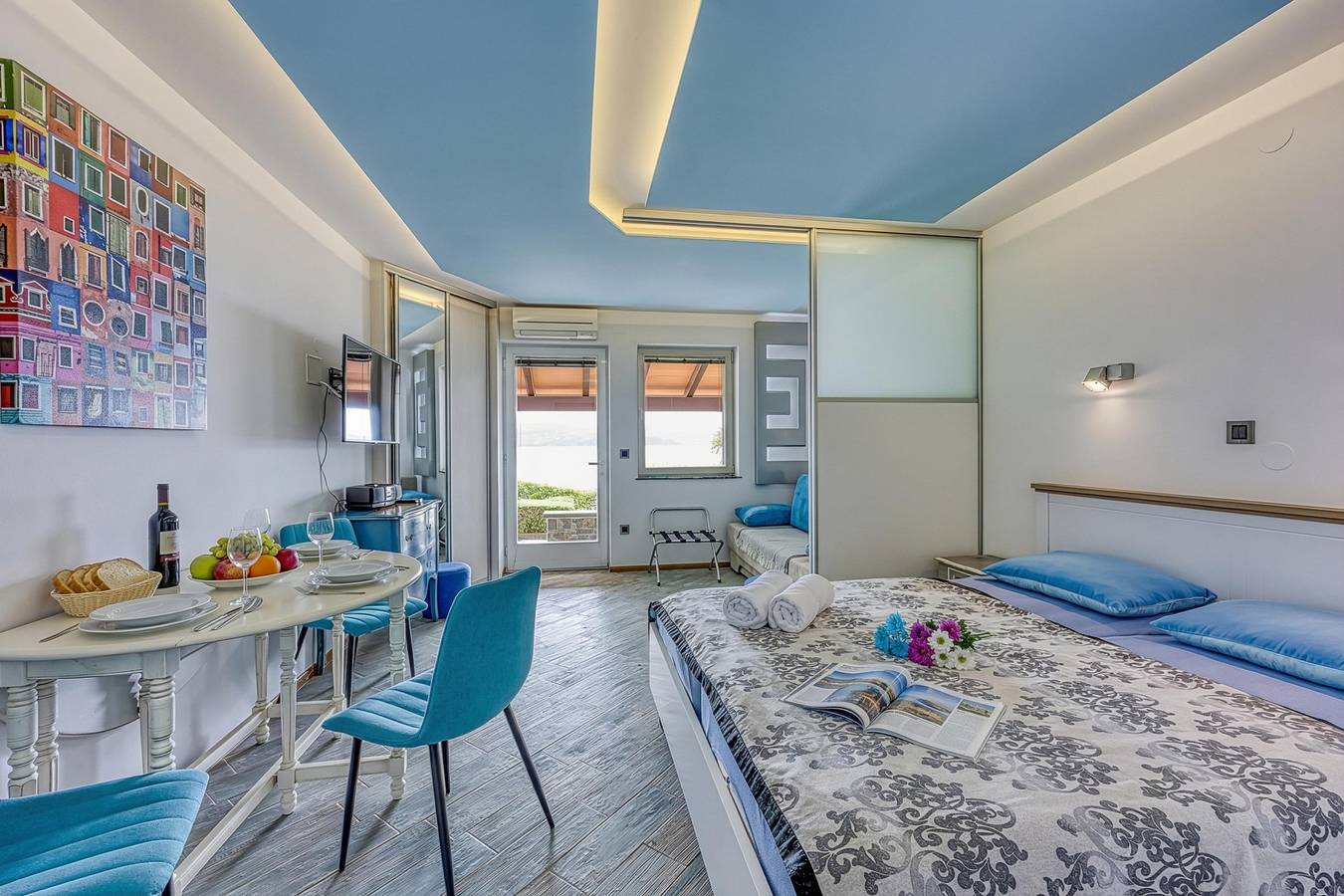 Cały apartament, Debeli Rtič Studio 1 - Pool & Sea View in Koper, Slovene Riviera