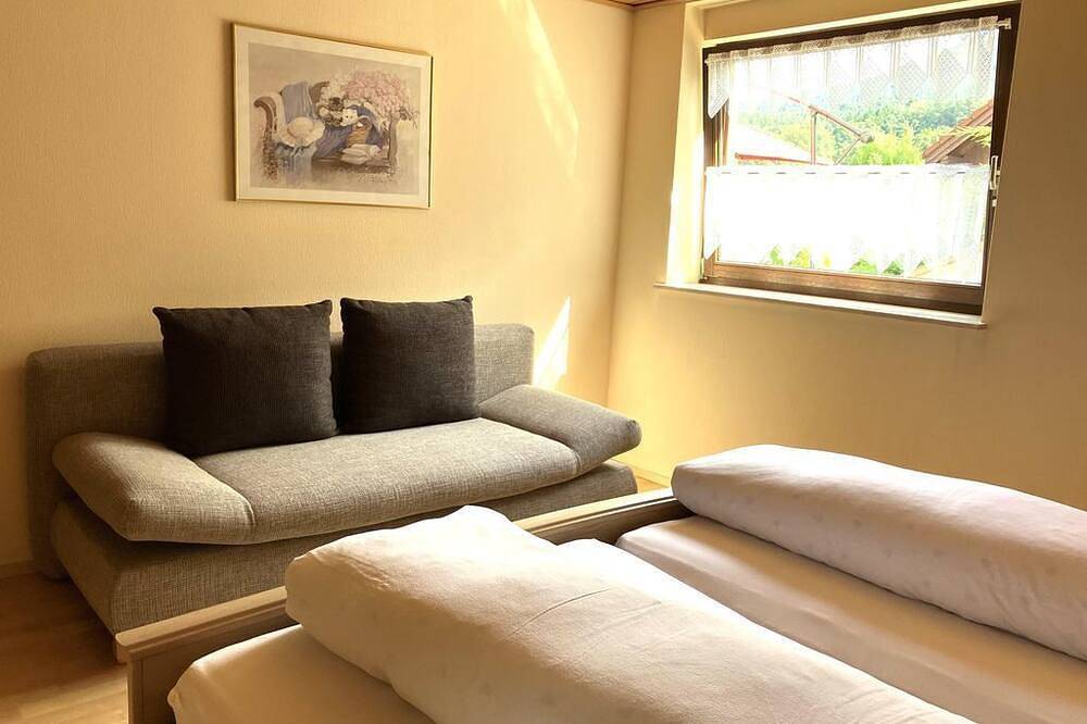 Ganze Wohnung, Ferienwohnung Glaser - Appartement/Fewo, Dusche und Bad, Wc, 1 Schlafraum in Silz (Pfalz), Trifelsland