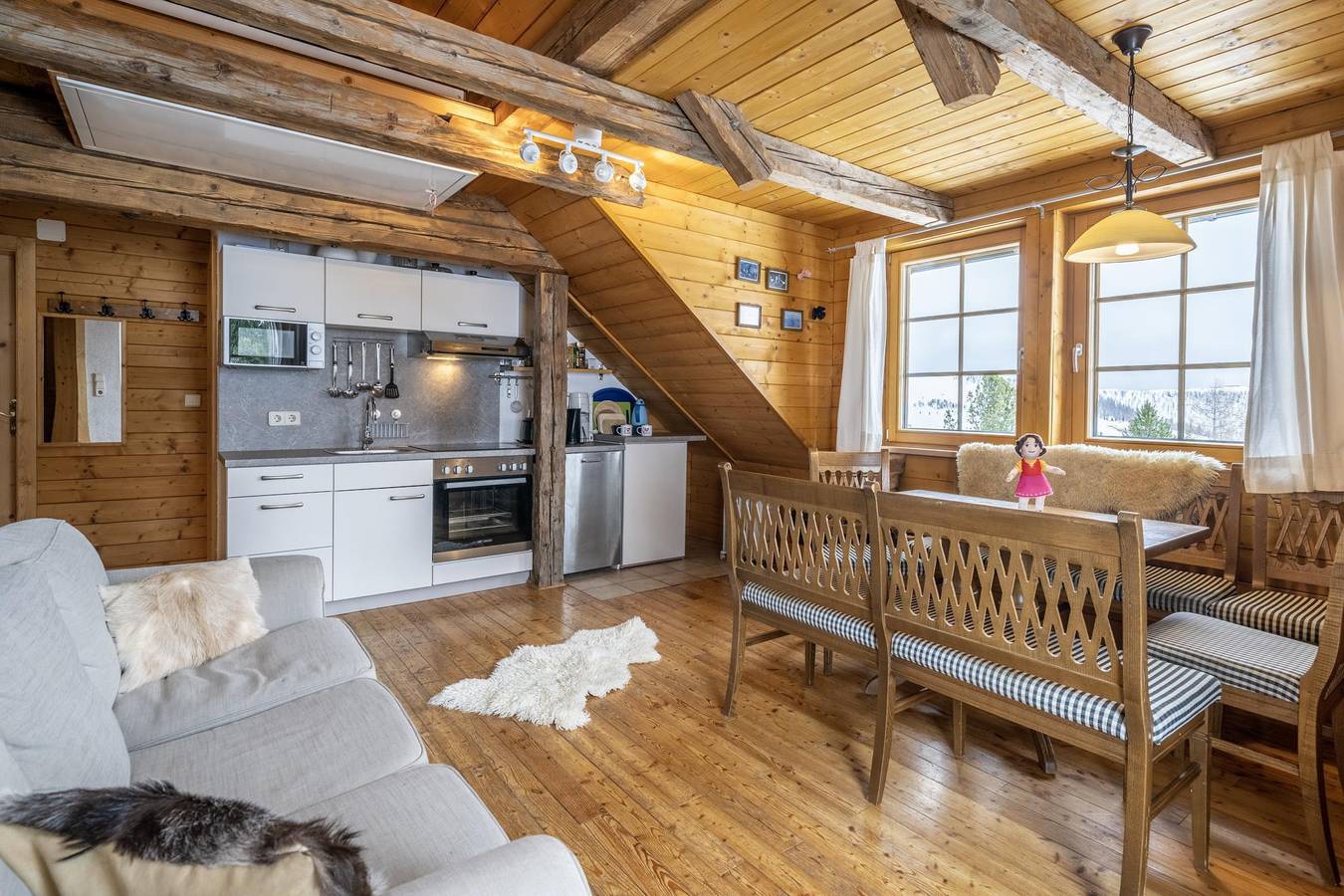 Ganze Ferienwohnung, Ferienwohnung Zirbenhütte in Reichenau (Österreich), Nockberge