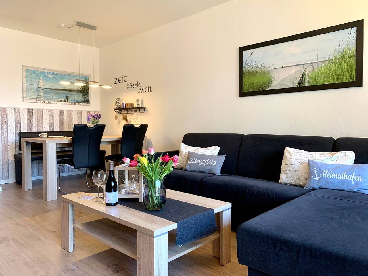 Ganze Wohnung, Haus Villa Anna Ii Ferienwohnung Wattlounge in St. Peter-Bad, St. Peter-Ording