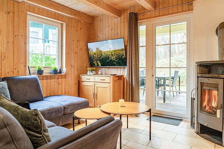 Maison de vacances pour 6 personnes avec sauna in Strand Baabe, Baabe