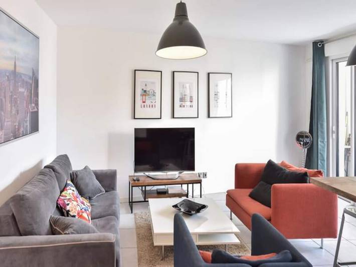 Gîte pour 4 personnes, avec piscine et balcon dans Port du Mourre-Rouge - 2