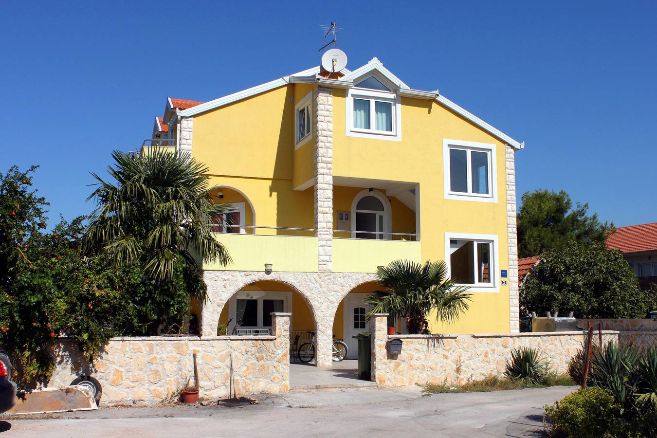 Ganze Wohnung, 1-Zimmer-Ferienwohnung mit Balkon Sibenik A-4166-b in Sibenik, Šibenik-Knin