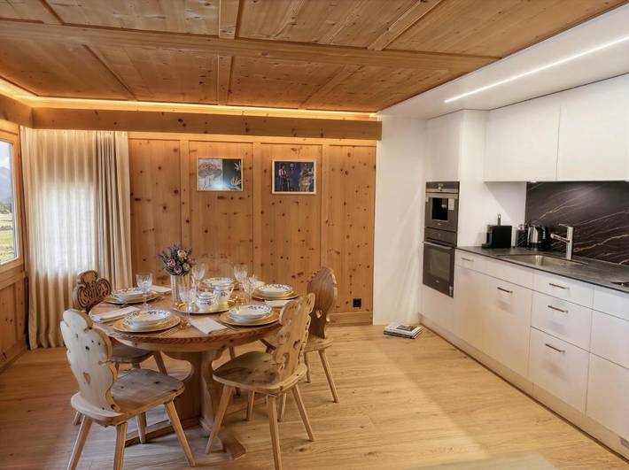 Gîte pour 7 personnes, avec vue, adapté aux familles à Zernez - 4