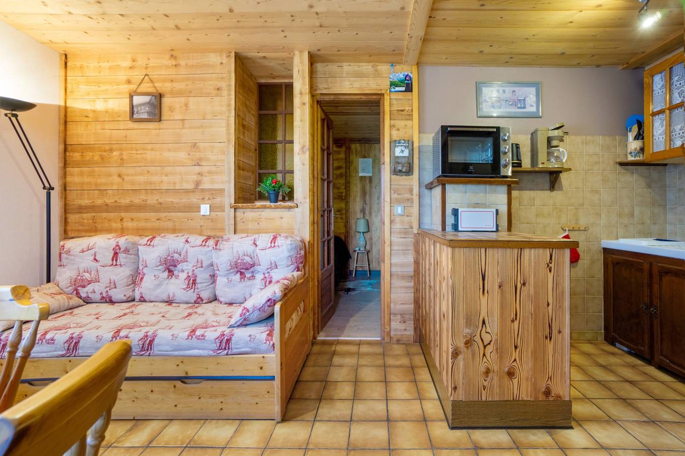 Apartamento entero, Apartamento 'Appartement 4p' con vistas a la montaña y Wi-Fi in Saint-Sorlin-d'Arves, Región de Saint-Jean-de-Maurienne
