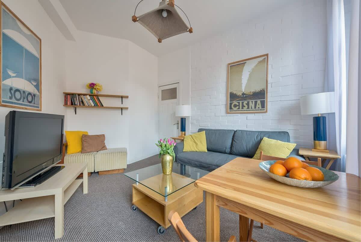 Cały apartament, Apartament wakacyjny dla 4 osób in Sopot, Trójmiasto