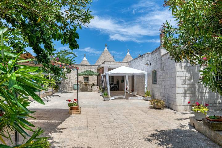 Trullo pour 4 personnes, avec Jardin