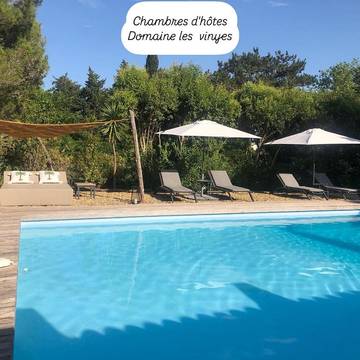 Chambre d’hôte pour 3 personnes, avec piscine ainsi que jardin et terrasse à Canohès