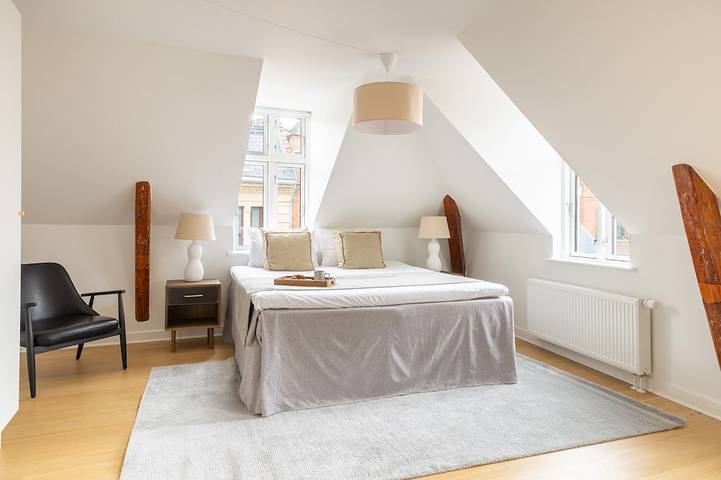 Entire apartment, Leaves 6 - 2 Bdr Apt with shared roof terrace in Copenhagen City, Copenhagen