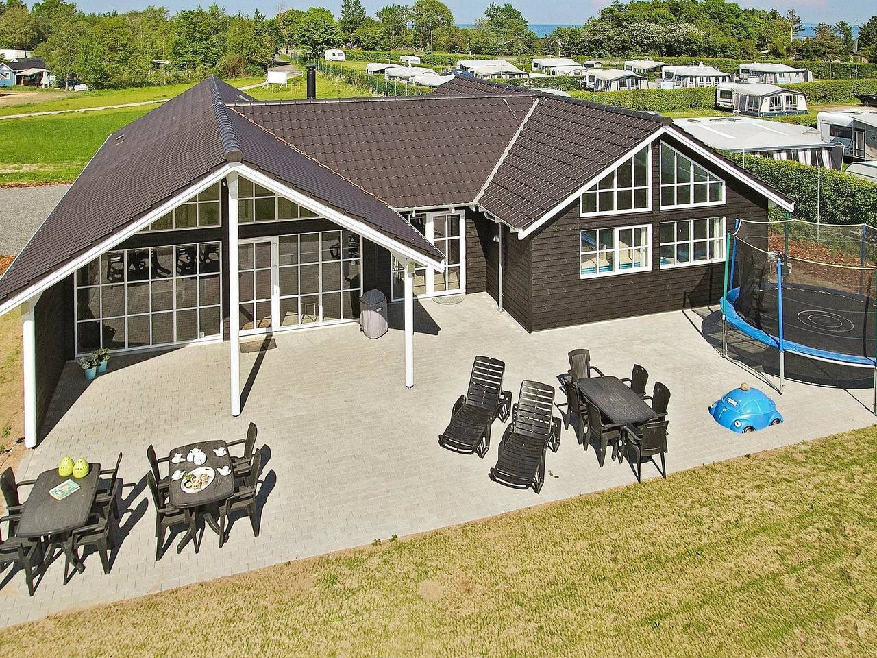 Luxurioses Strandhaus mit Pool in Saksild Strand, Odder und Umgebung