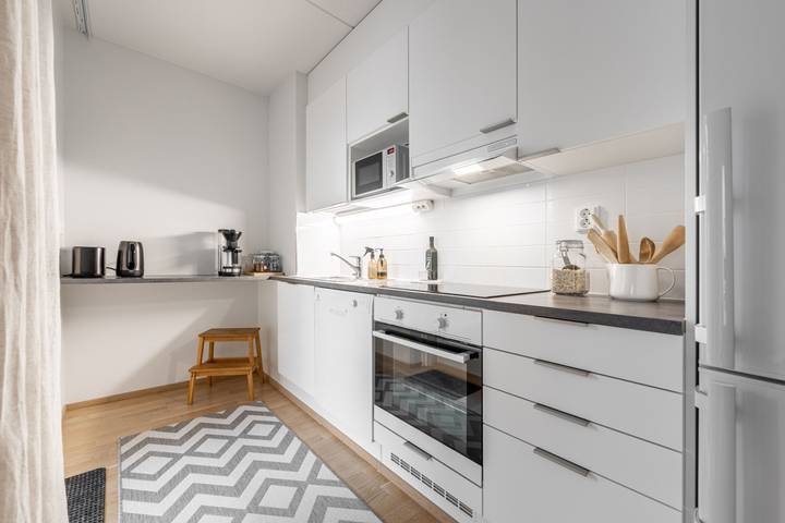 Ganze Wohnung, Stylish Nordic 2Br Apartment with Sauna in Kuopio, Kallavesi