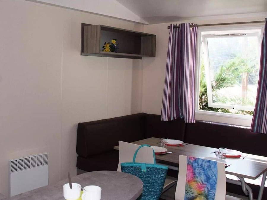 Camping Tikayan Oxygene - Mobile home 6 persons - Colorado Standard 3 Rooms 4/6 People Air-conditioned + Tv in Valensole, Verdon Regional Natural Park