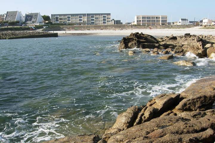 Gîte pour 2 personnes, avec Balcon dans Plage du Courégant