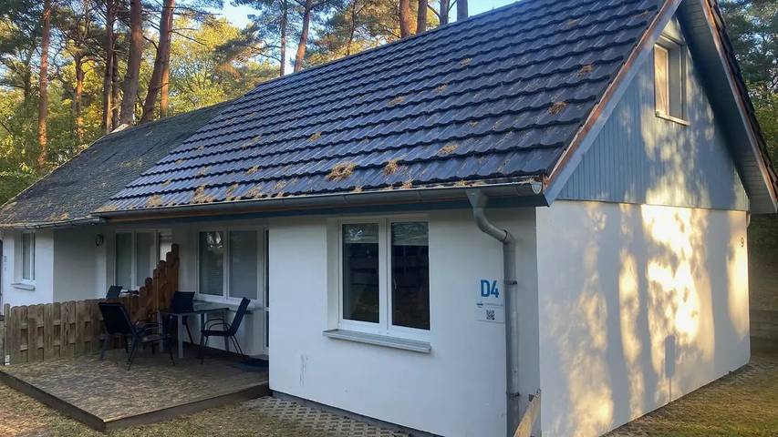 Ferienhaus für 4 Personen, mit Terrasse und Garten