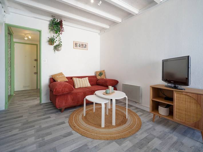 Appartement de vacances pour 4 personnes, avec piscine et balcon