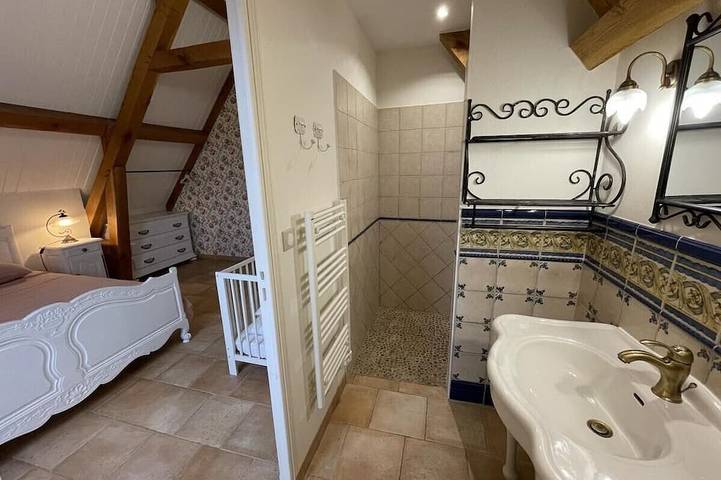 Location de vacances pour 8 personnes, avec piscine et jardin à Chédigny - 4