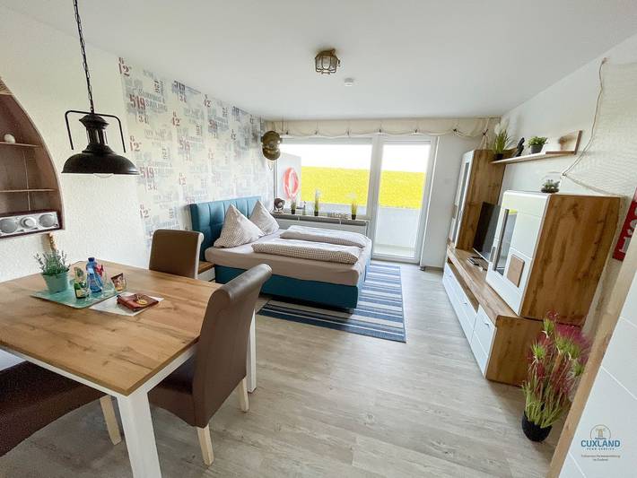 Ferienwohnung für 3 Personen, mit Balkon und Sauna in Cuxhaven (Stadt)