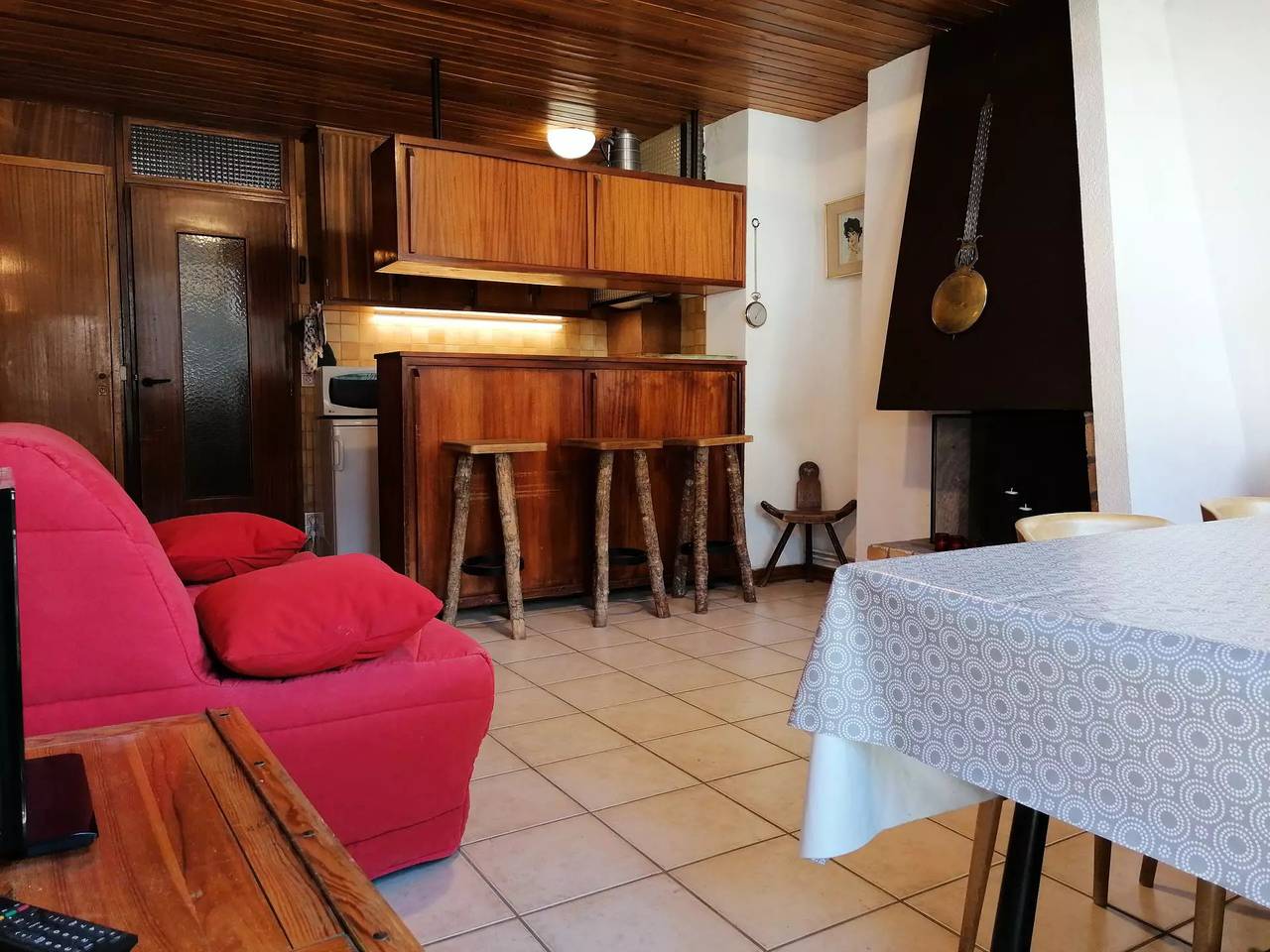 Apartamento entero, Apartamento 5 personas expuesto sur con balcón hermosa vista in Pra-Loup, Uvernet-Fours