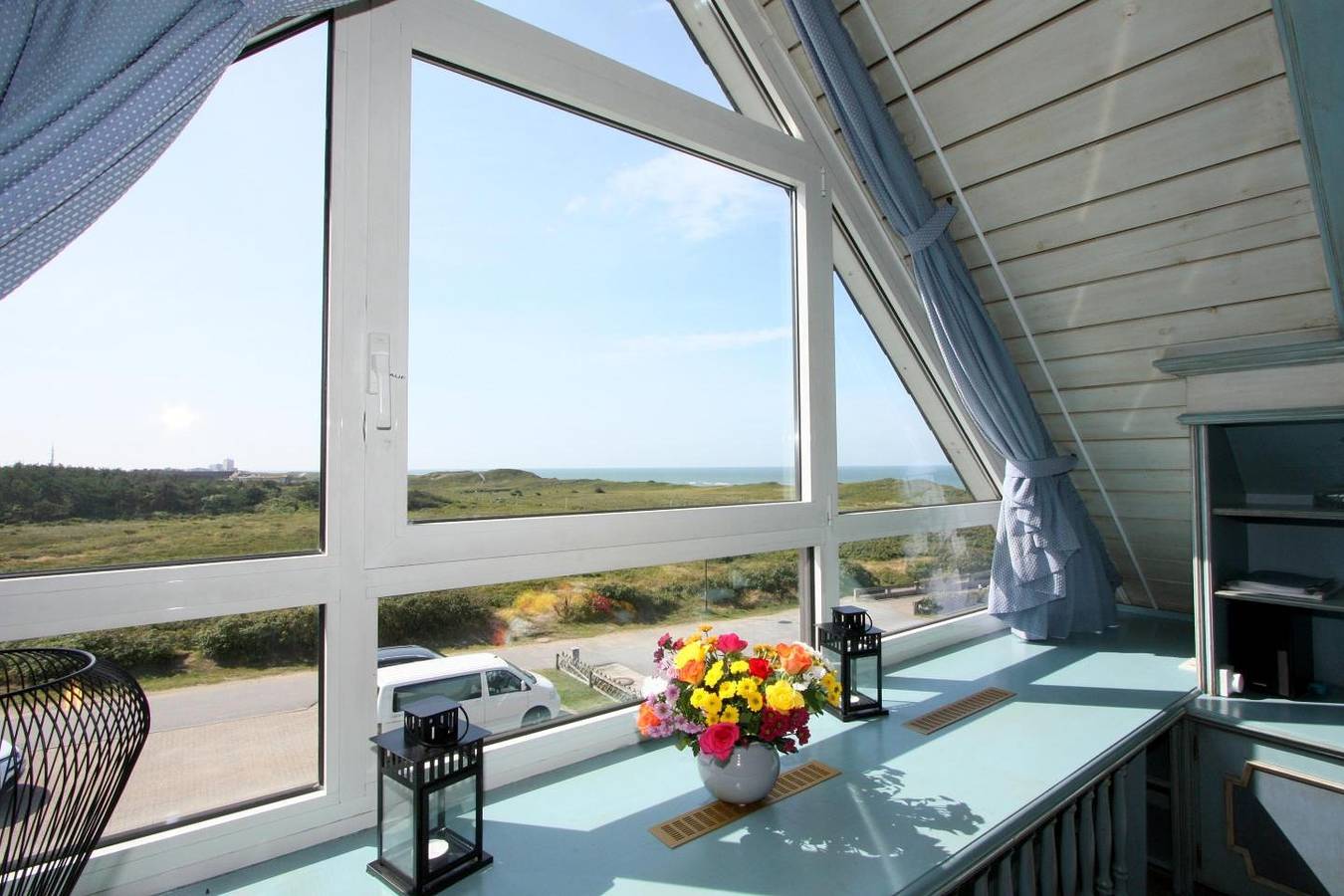 Ganze Wohnung, Große 4-Zimmer Ferienwohnung mit Meerblick auf ca. 90 m², für bis zu 5 Personen in Sylt