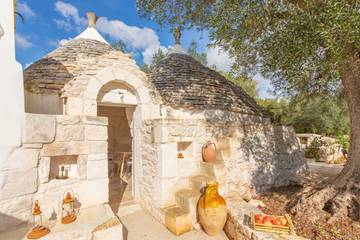 Trullo per 3 Persone in San Vito dei Normanni, Valle D'Itria, Foto 1