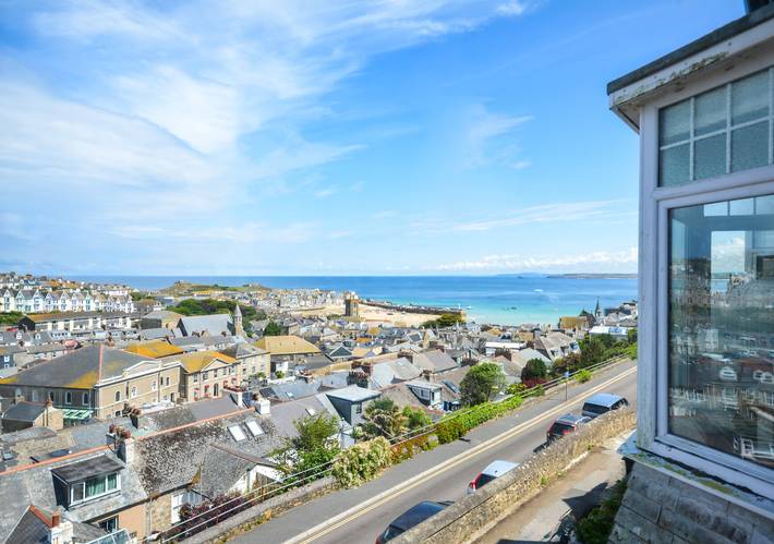 Glamping for 4 people, with balcony in St. Ives