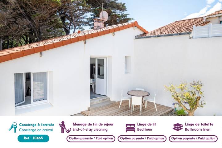 Location de vacances pour 4 personnes, avec terrasse et jardin à Bretignolles-sur-Mer - 2