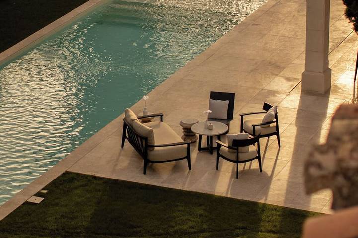 Maison de vacances pour 15 personnes, avec terrasse ainsi que piscine et jardin - 1