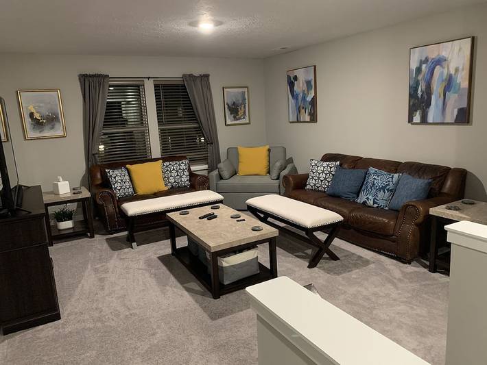 Vacation rental for 12 people, with terrace and yard in Hamilton County