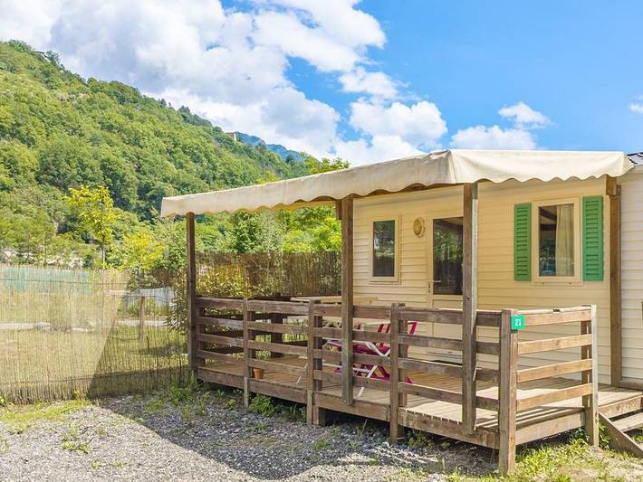 Mobil home pour 2 personnes, avec bassin pour enfant dans Vallée des Merveilles - 2