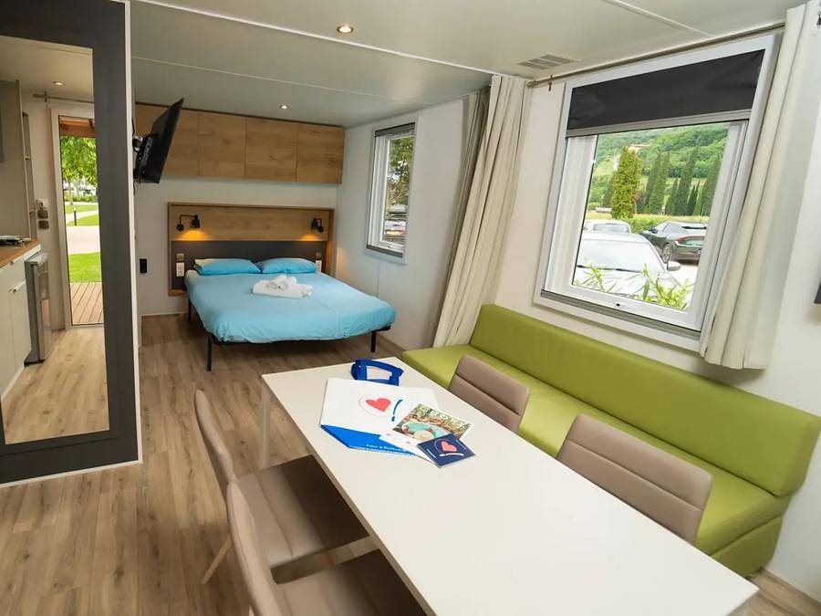 Lago Idro Glamping Boutique - Mobilheim 3 personen - Würfel-Suite Xl in Anfo, Gardasee-Berge