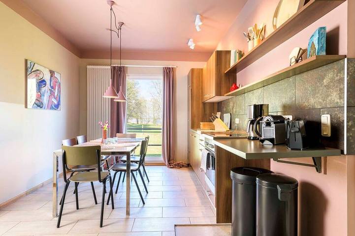 Ferienhaus für 6 Personen, mit Terrasse und Garten sowie Sauna in Luckow