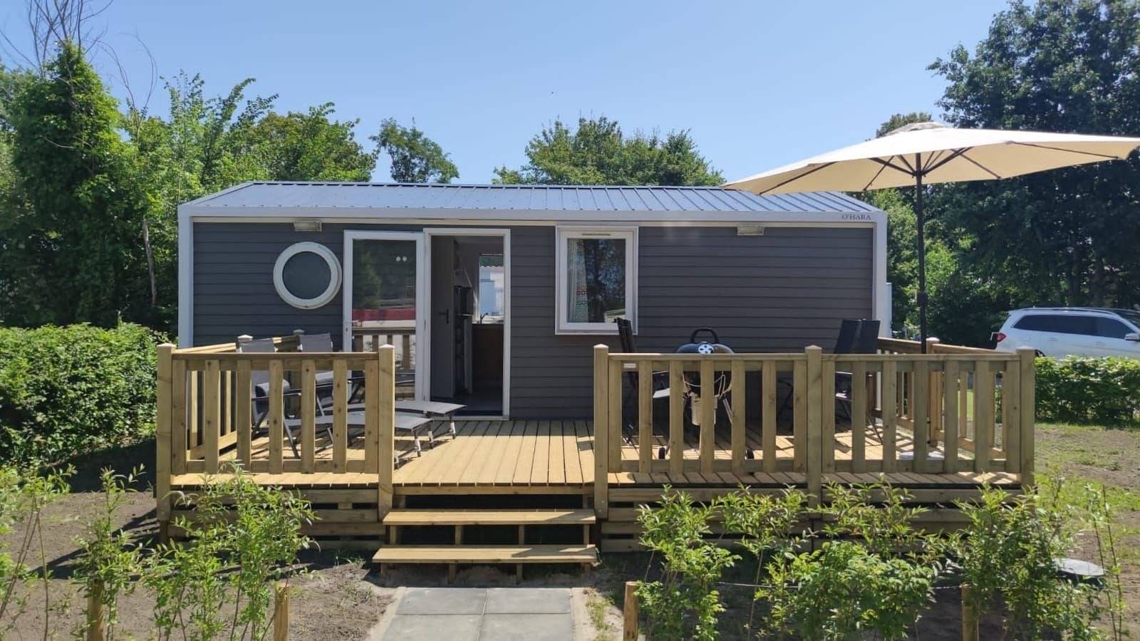 Mobilheim Herz Lauwersoog - Chalet Robbengat 84 in Lauwersmeer, Mar del Norte Holanda