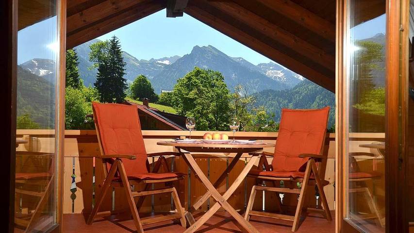 Ferienwohnung für 4 Personen, mit Balkon und Garten, kinderfreundlich - 1