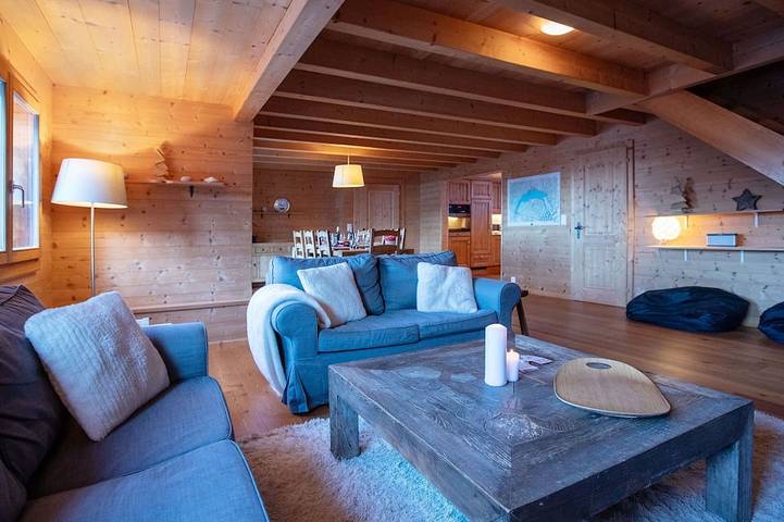 Belle maison de vacances privée pour 8 personnes avec terrasse in Gryon, Alpes Vaudoises