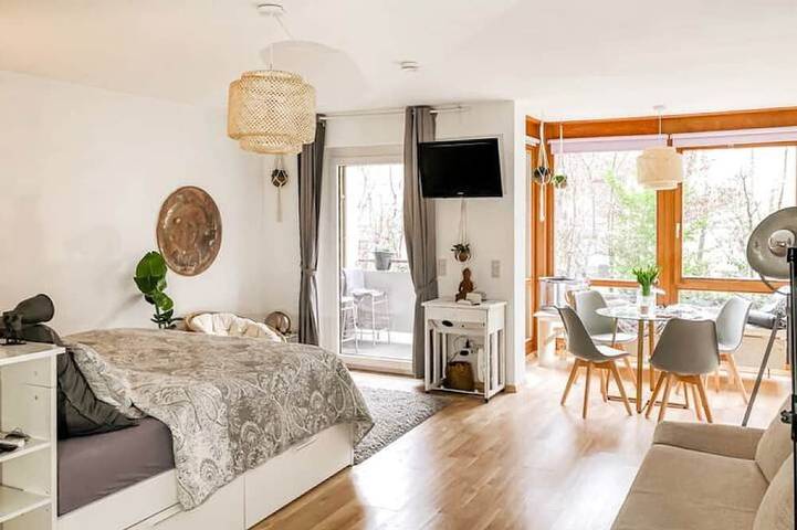 Apartamento entero, Quiet studio at ❤️ in the old town ⭐️ near Würzburg Residence & Park ⭐️ in Wurzburgo, Región Viticola de Franconia