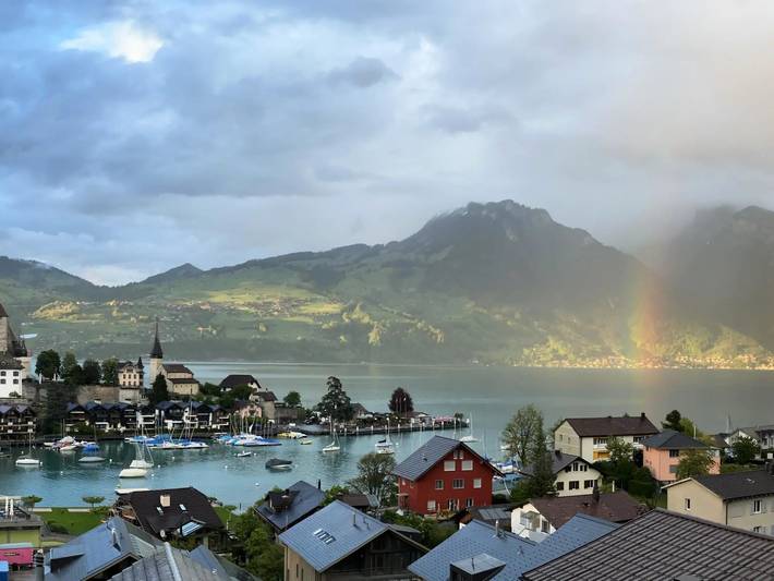 Gîte pour 4 personnes, avec Balcon à Spiez - 4