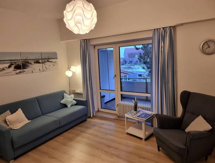 Ferienwohnung für 4 Personen, mit Balkon auf Baltrum - 4