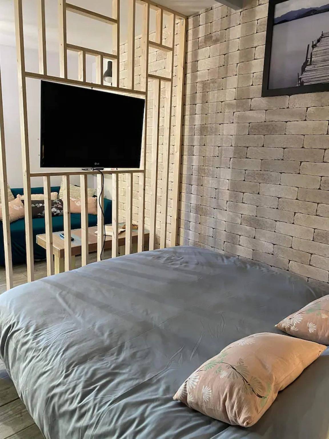 Estudio entero, Apartamento estudio 'La Noisette' con terraza privada, jardín privado y Wi-Fi in Équemauville, Region de Lisieux