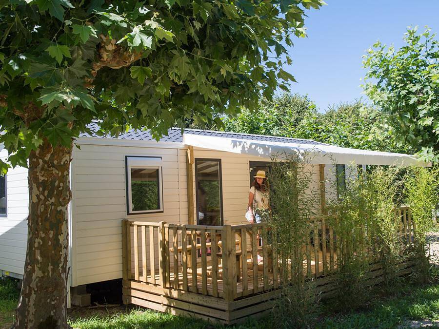 Camping Château du Gibanel - Sea Green By Sunêlia - Mobilheim 4 personen - Cottage Prestige - 2 Zimmer 2 Bäder in Saint-Martial-Entraygues, Tulle und Umgebung