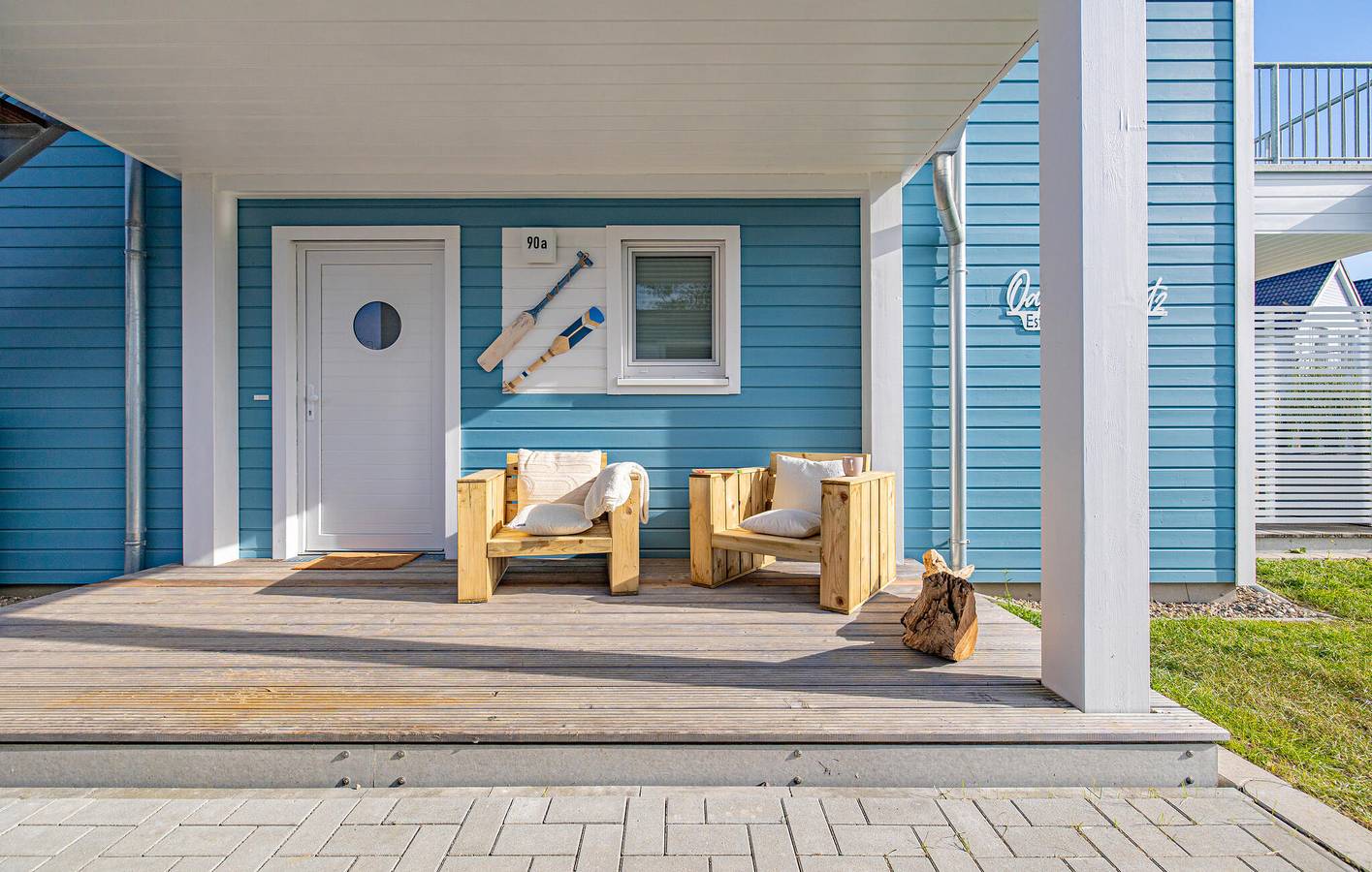 Apartamento vacacional entero, Retiro junto a la playa con terraza y aparcamiento in Olpenitz, Kappeln